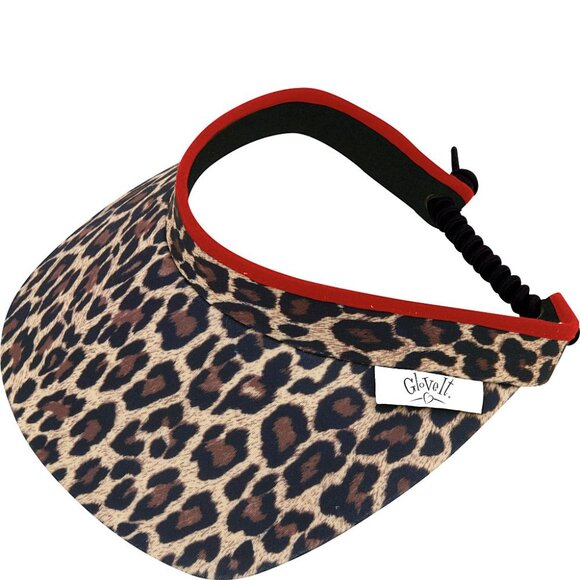 Glove It Print and Solid Coil Visor - Leopard - Picture 1 of 2